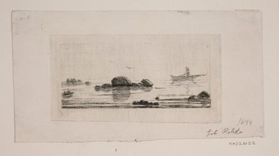 Beach Scene by Johan Rohde